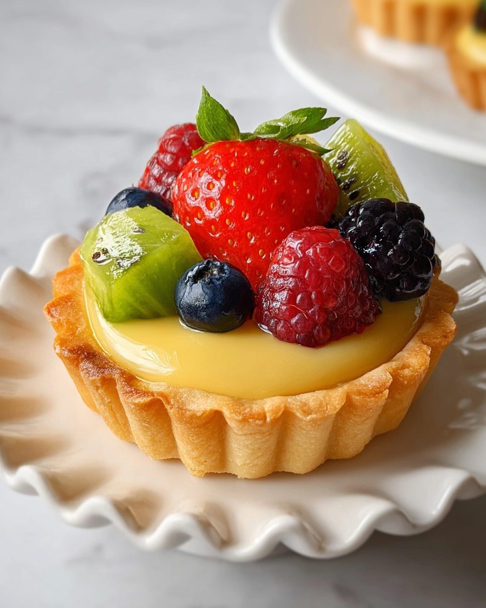 Mini Fruit Tarts Recipe - Recipe Image
