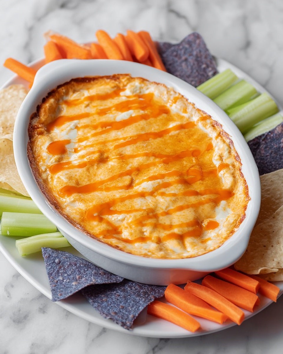Healthy Buffalo Chicken Dip Recipe - Recipe Image