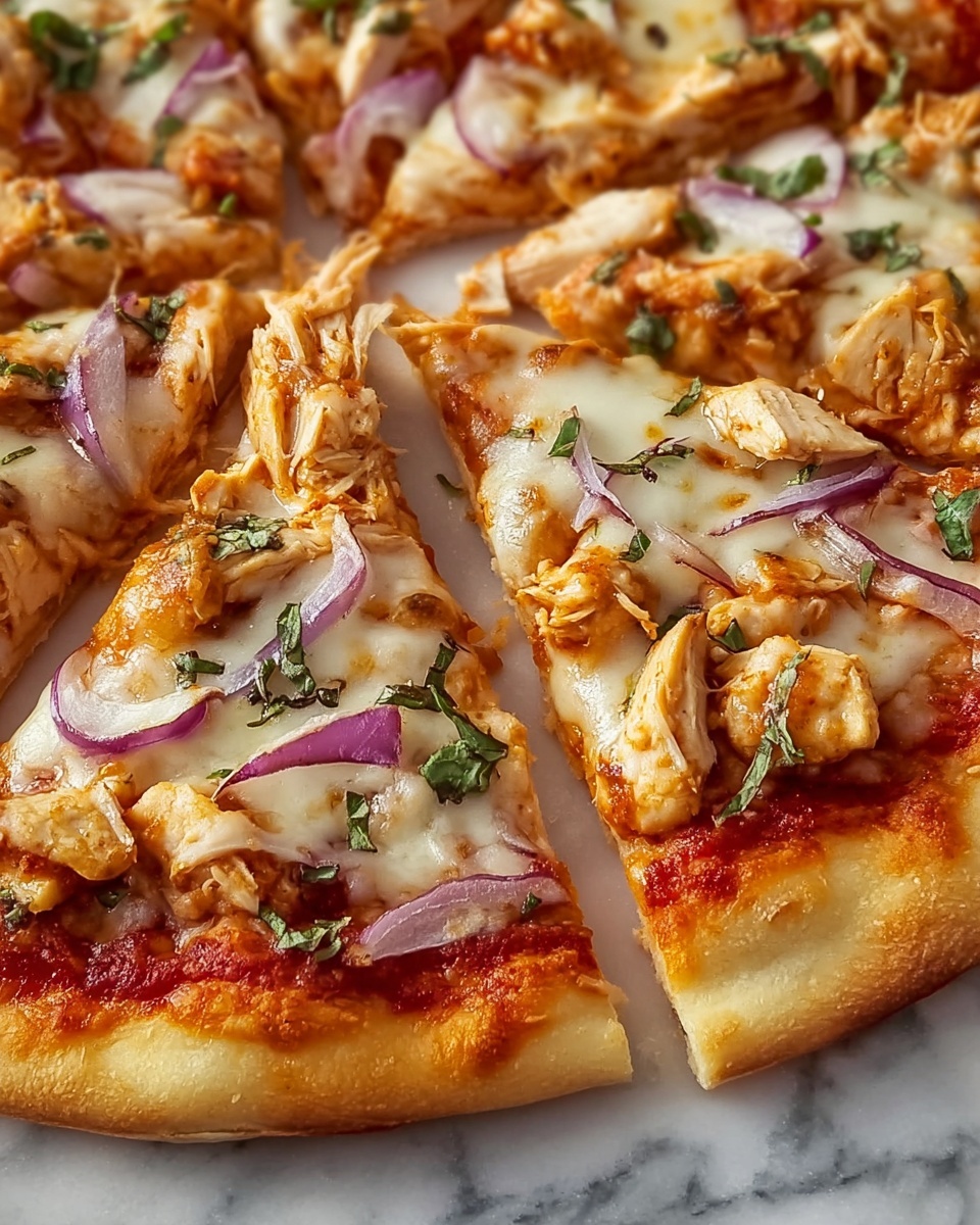 Tandoori Chicken Pizza with Chickpeas and Chutney Recipe - Recipe Image