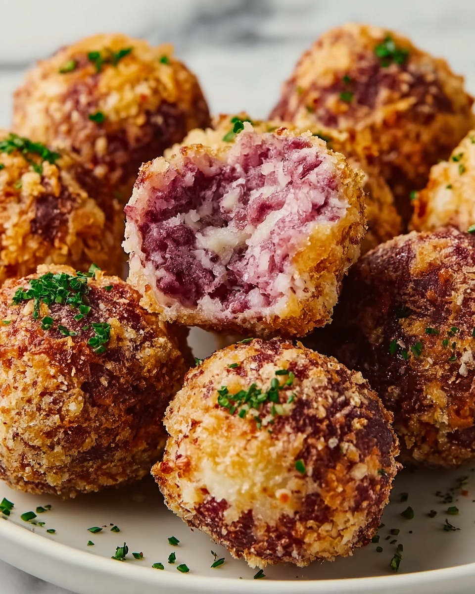 Crispy Reuben Balls Recipe - Recipe Image