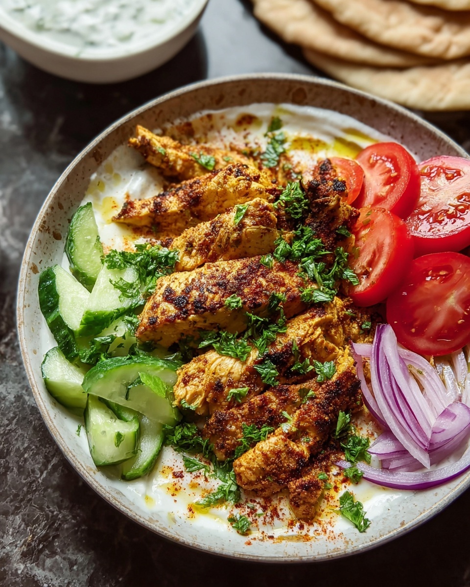 Chicken Shawarma with Creamy Garlic Sauce Recipe - Recipe Image