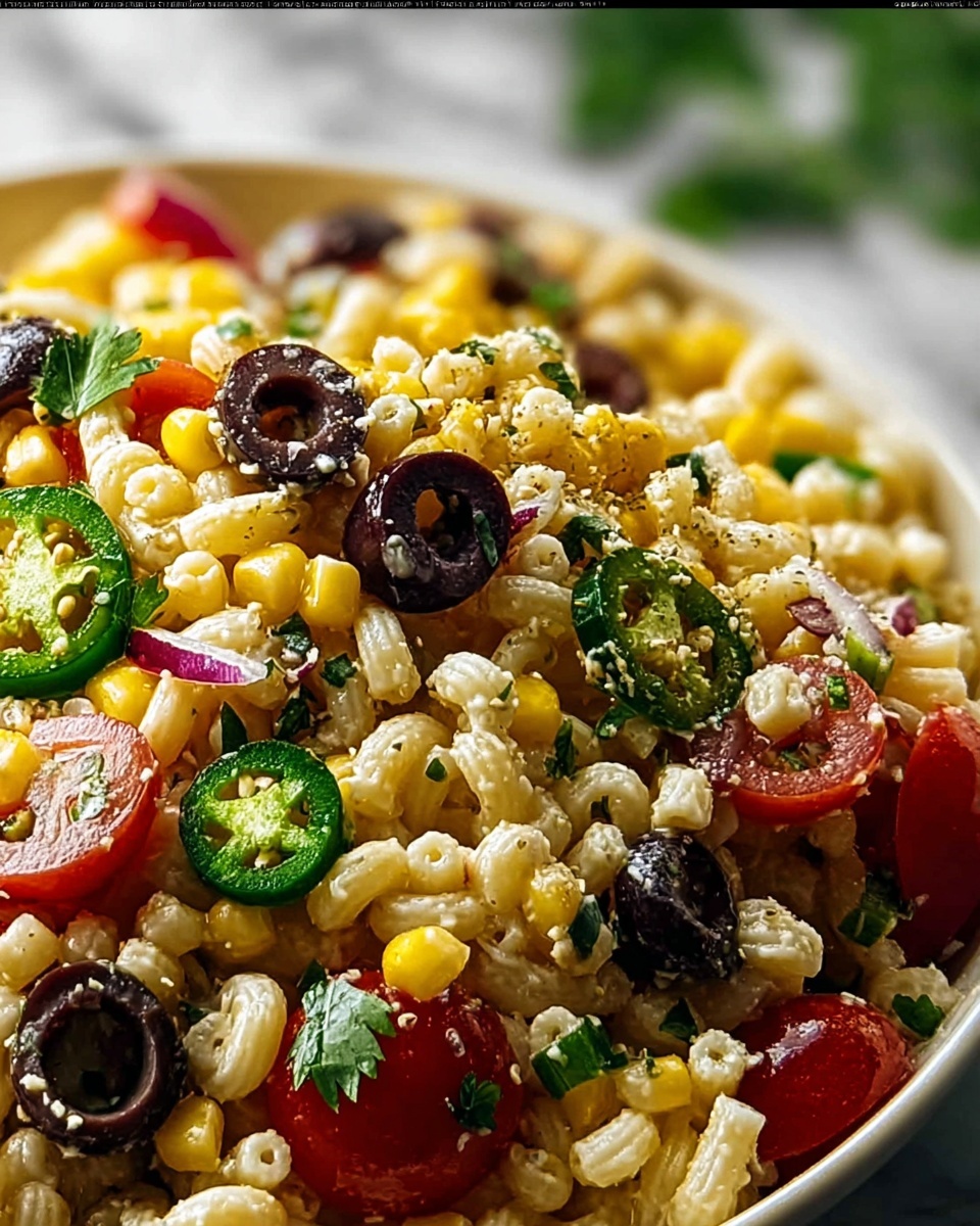 Mexican Macaroni Salad Recipe - Recipe Image
