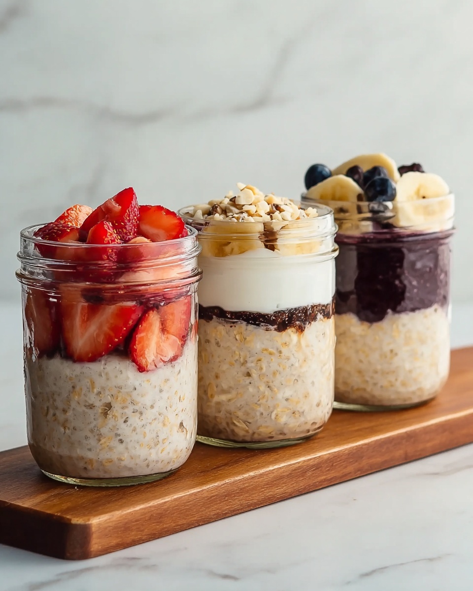 Creamy Protein-Packed Overnight Oats Recipe - Recipe Image
