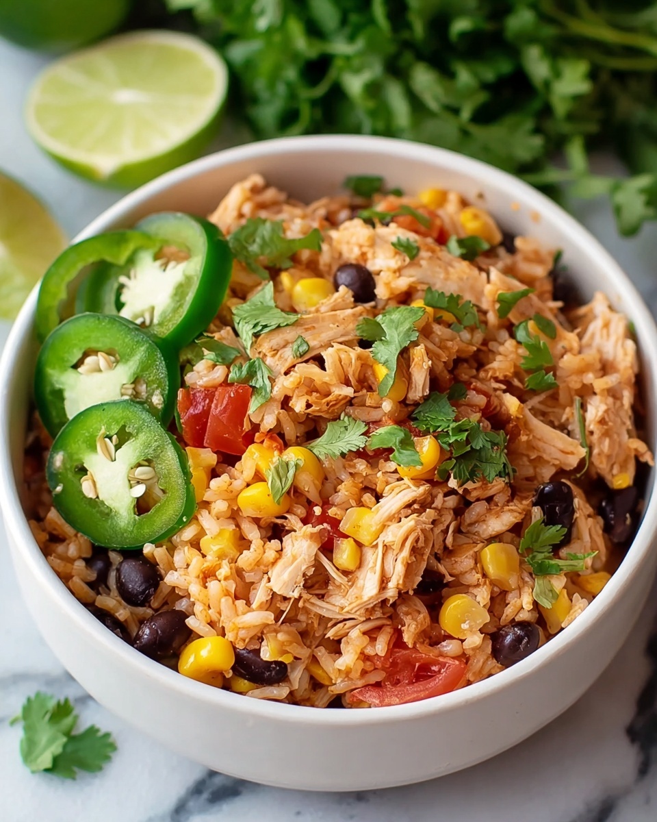 Instant Pot Chicken and Rice Burrito Bowls Recipe - Recipe Image