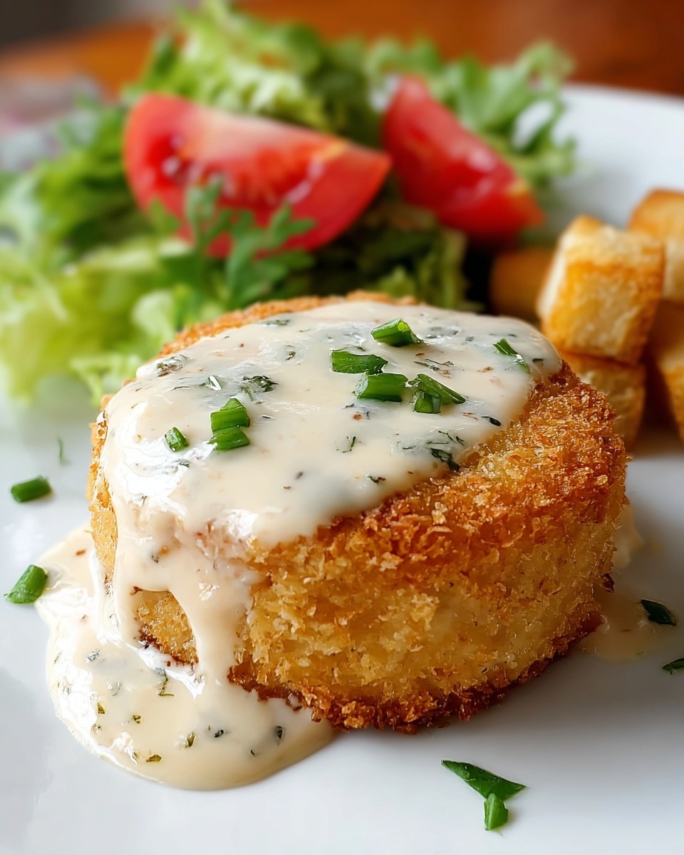 Cheesy Chicken Pillow Delight Recipe - Recipe Image