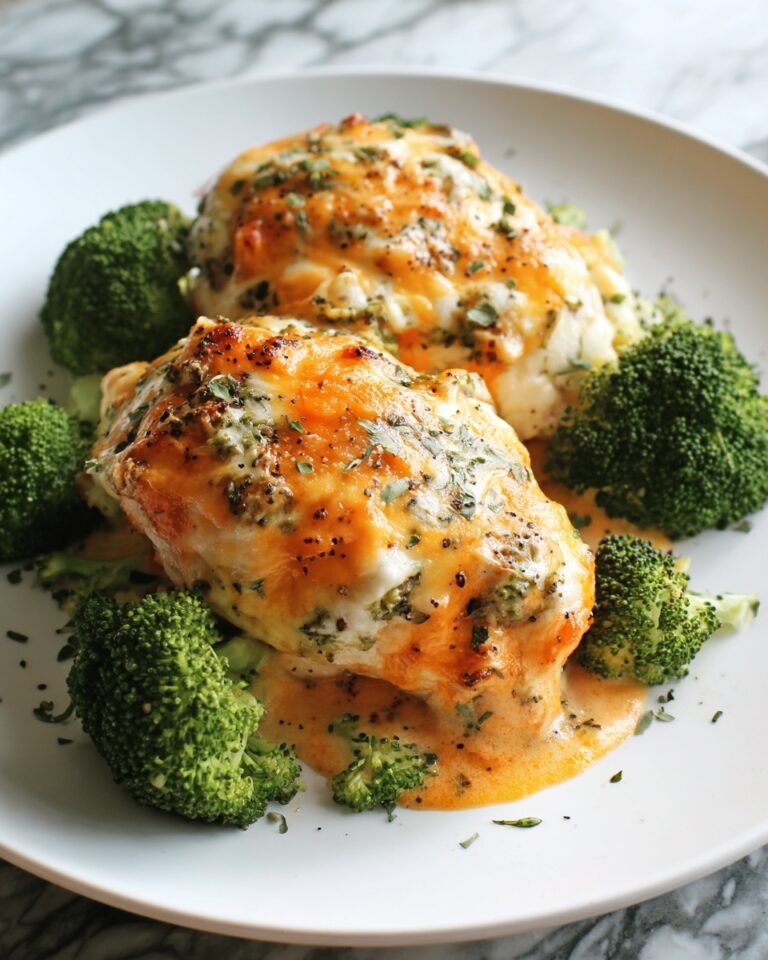Broccoli Cheddar Stuffed Chicken Recipe
