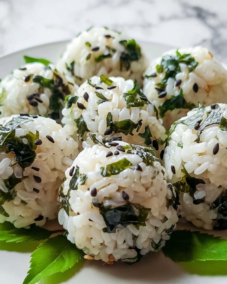 Nettle & Wild Onion Rice Balls Recipe
