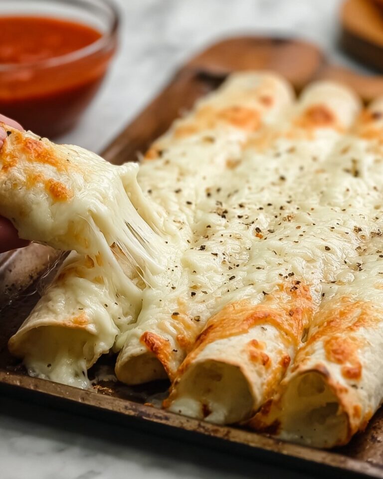 Homemade Cheesy Breadsticks Recipe