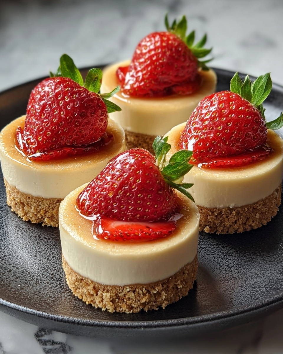 Irresistible Cheesecake Stuffed Strawberries Recipe - Recipe Image
