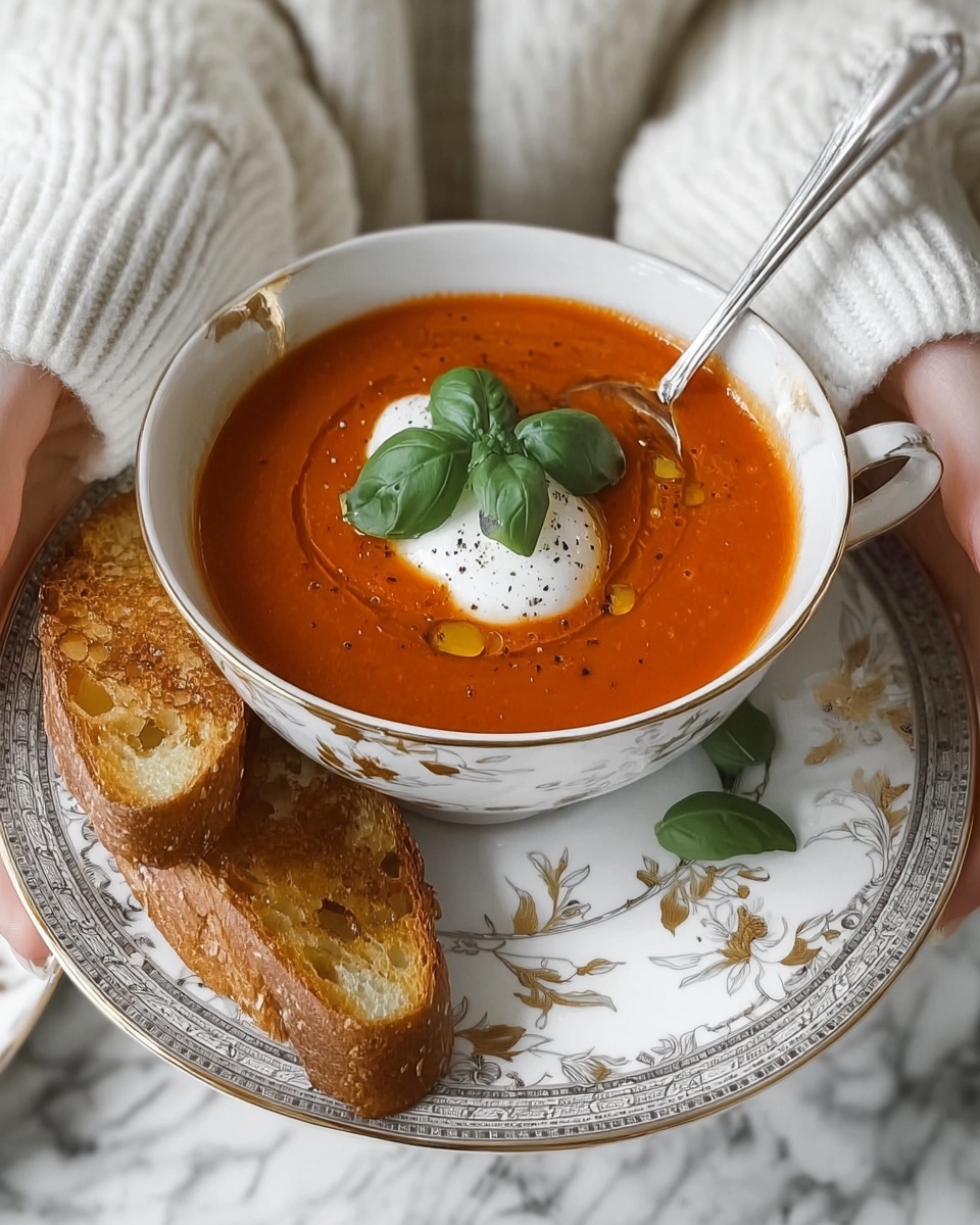 The Best Homemade Tomato Soup Recipe - Recipe Image