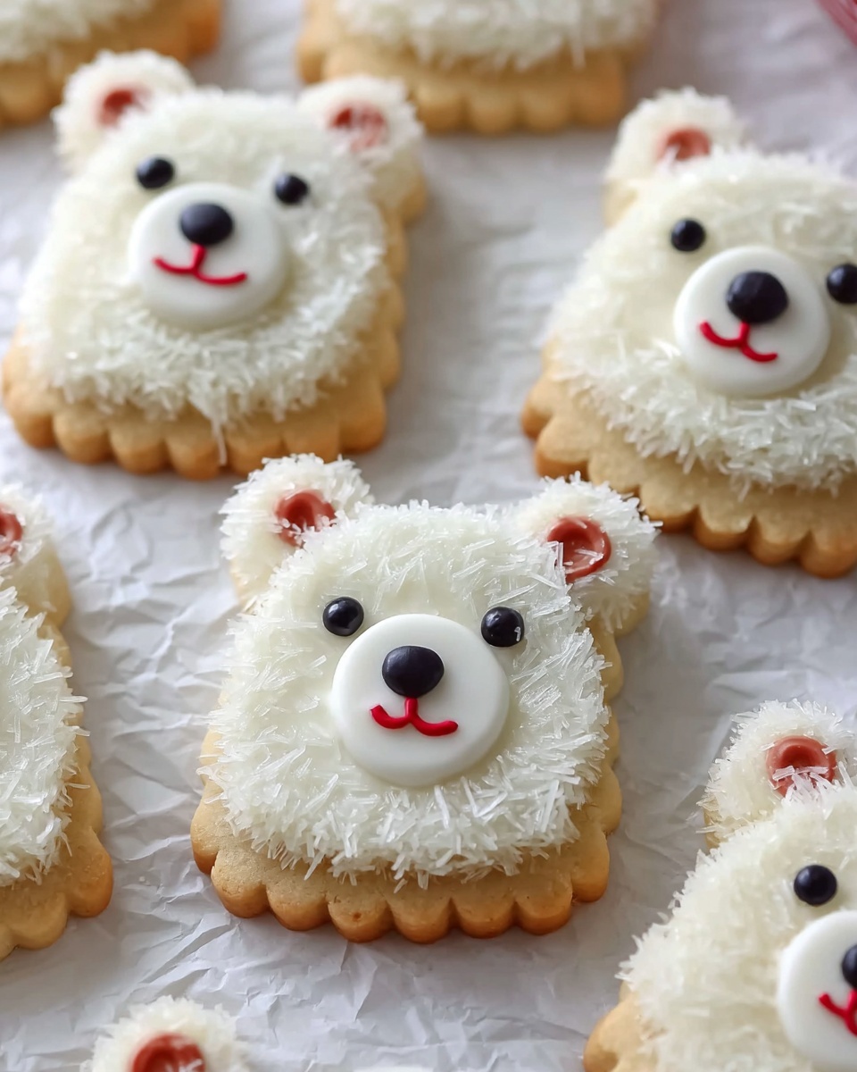 Polar Bear Cookies Recipe - Recipe Image