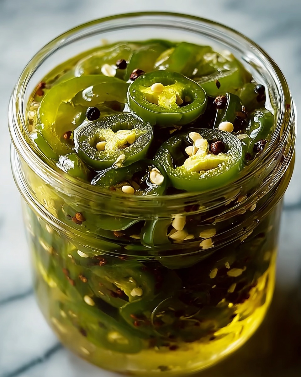 Smoked Pickled Jalapeños Recipe - Recipe Image