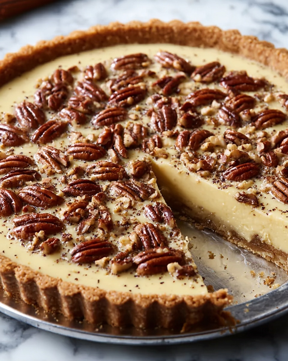 Pecan Cream Pie Recipe - Recipe Image