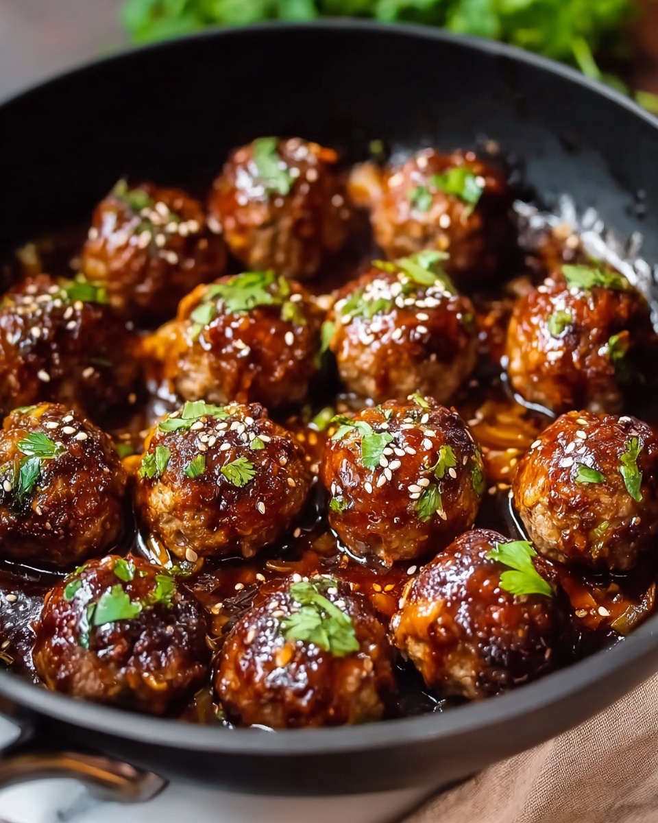 Mongolian Meatballs Recipe - Recipe Image