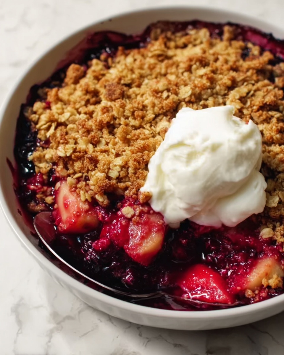 Mixed Berry Crisp Recipe - Recipe Image
