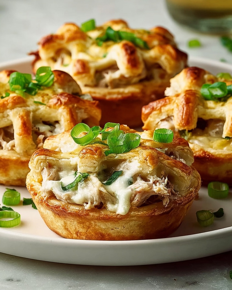 Toasty Tuna Melt Muffin Stacks Recipe - Recipe Image