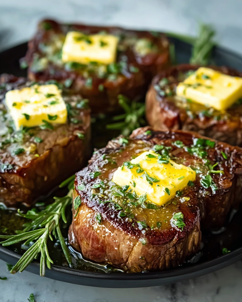 Perfect Pan-Seared Steak with Garlic Butter Recipe - Recipe Image