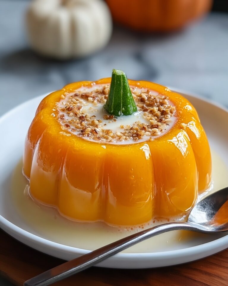 Sangkaya Faktong: Thai Kabocha Pumpkin Custard Recipe