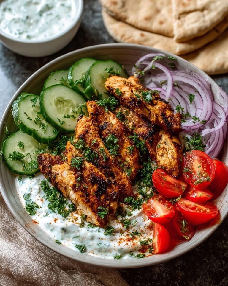 Chicken Shawarma with Creamy Garlic Sauce Recipe