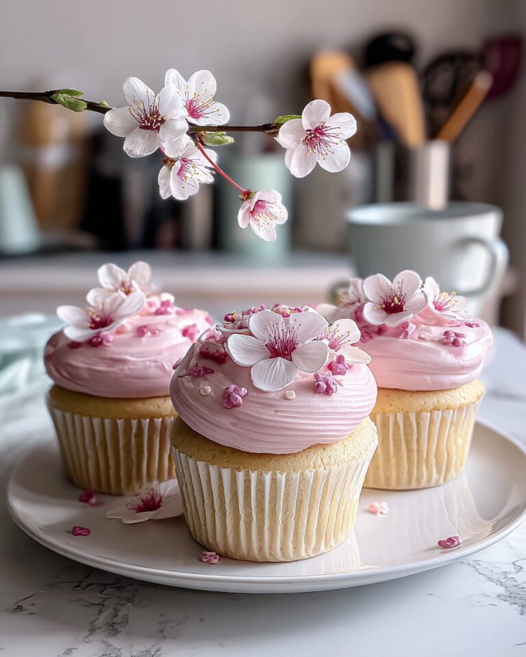 Cherry Blossom Cupcakes Recipe