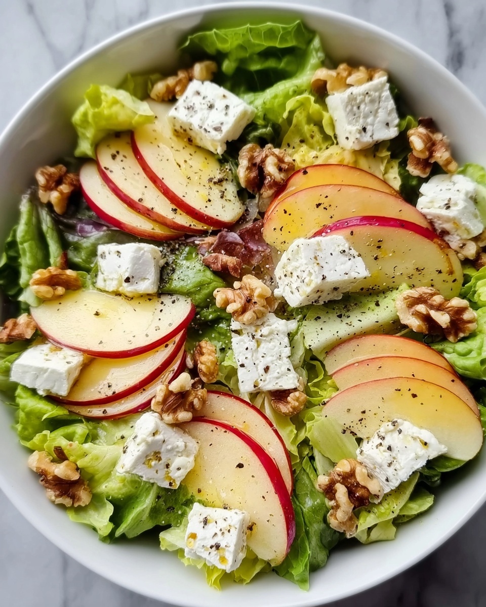 Honeycrisp Apple and Feta Salad Recipe - Recipe Image