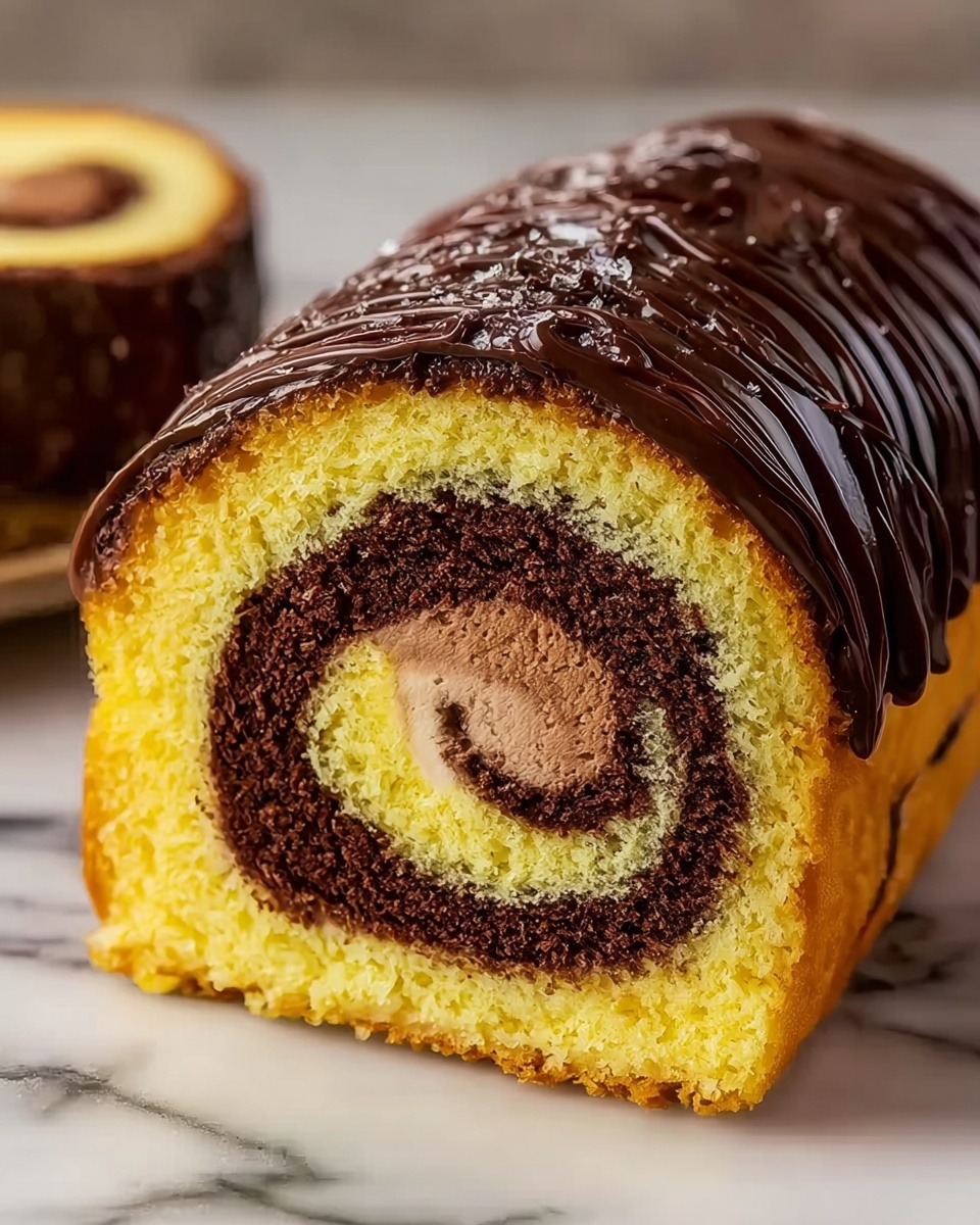 Delicious Marble Cake Recipe - Recipe Image