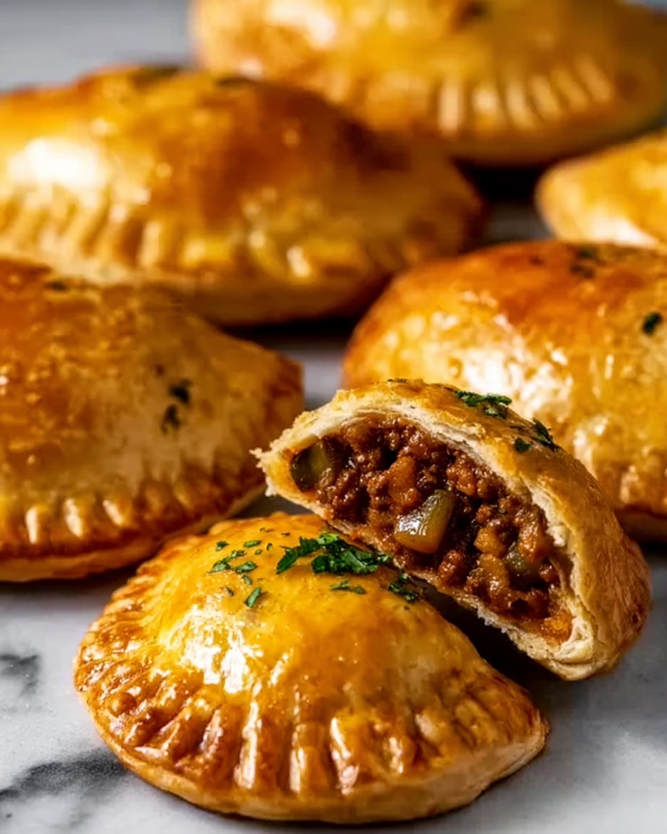 Cheesy Beef Empanadas Recipe - Recipe Image
