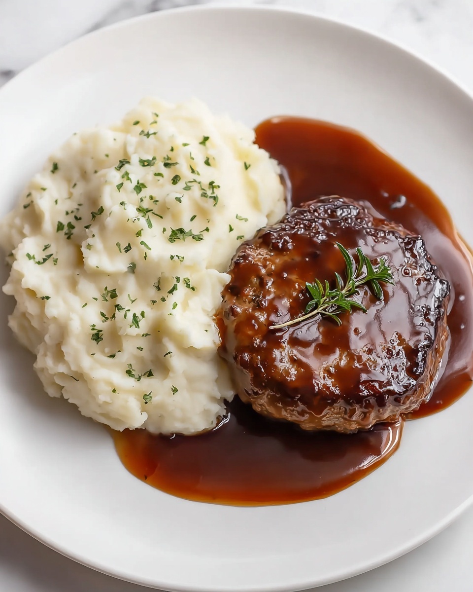 Easy Salisbury Steak Recipe - Recipe Image