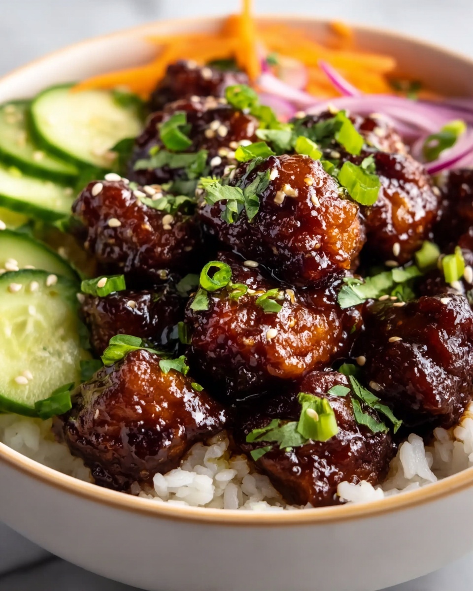 Hot Honey Chicken Bowls Recipe - Recipe Image