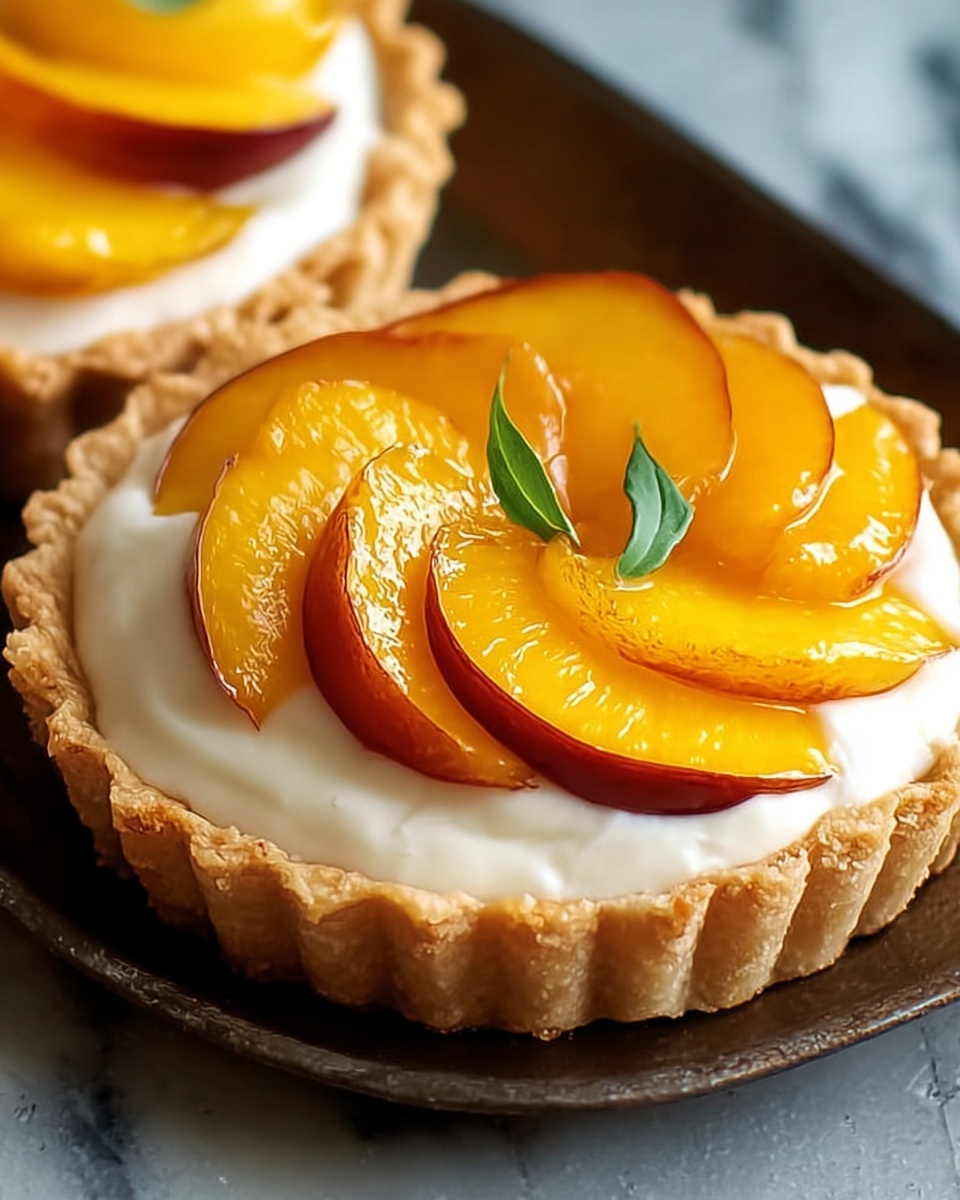 Easy Peach Tarts Recipe - Recipe Image