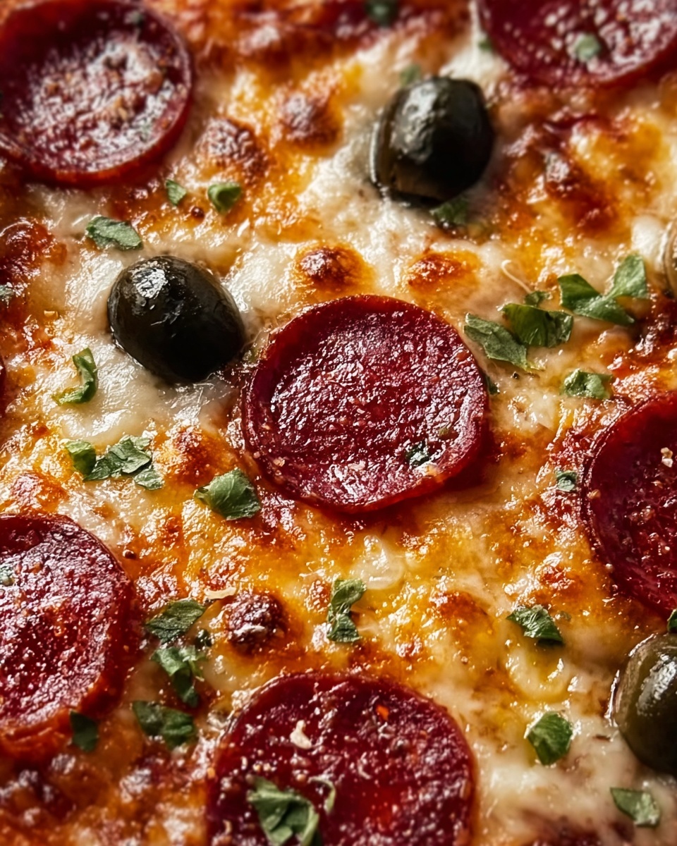 Crustless Pizza Bake Recipe - Recipe Image