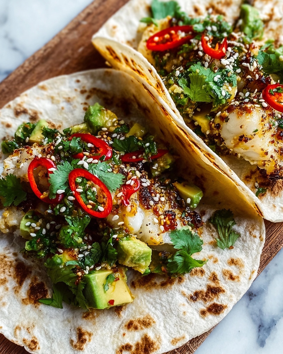 Speedy Smash Dumpling Tacos Recipe - Recipe Image