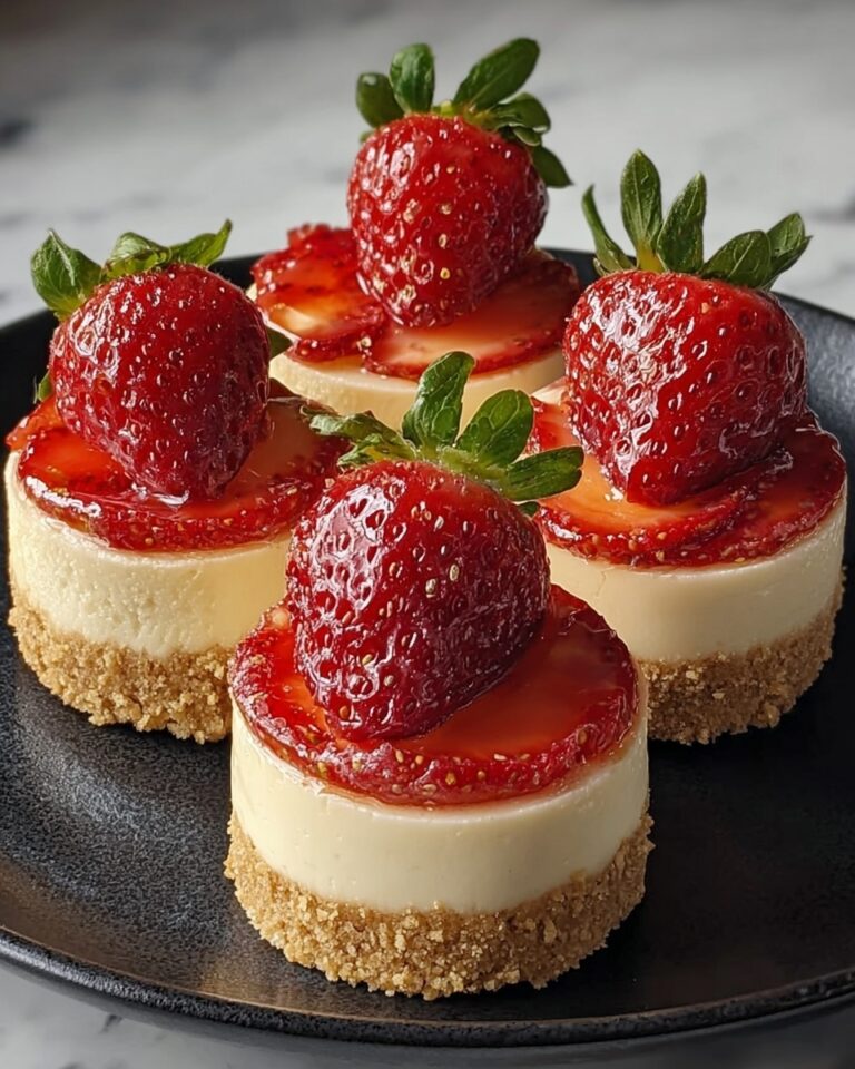 Irresistible Cheesecake Stuffed Strawberries Recipe