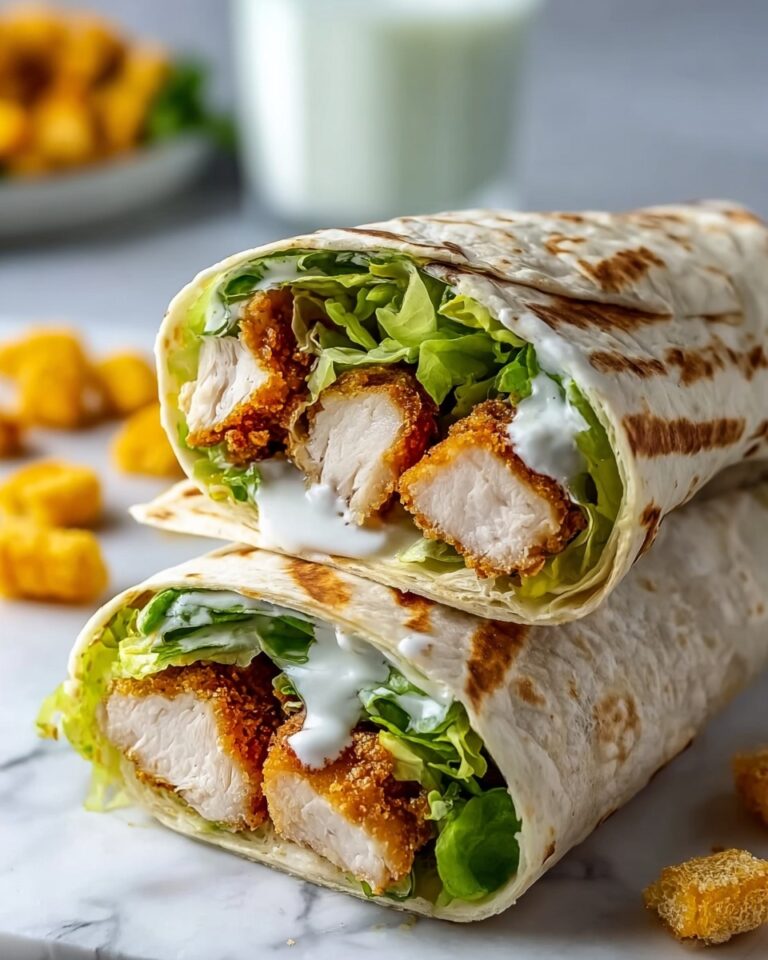 Chicken Caesar Wraps Recipe
