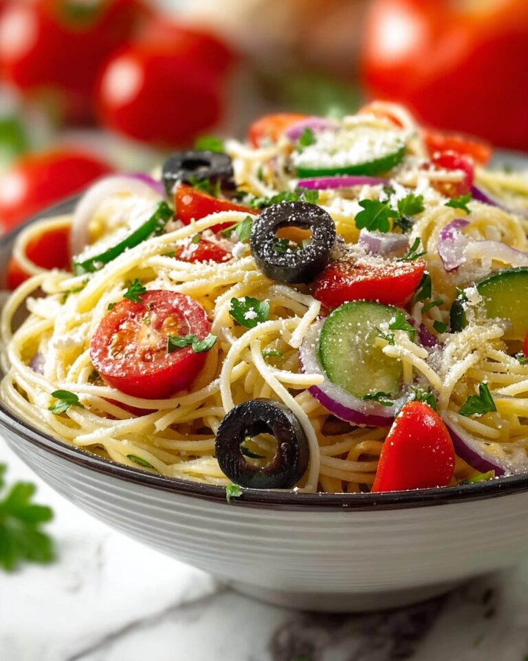 Italian Spaghetti Salad Sensation Recipe