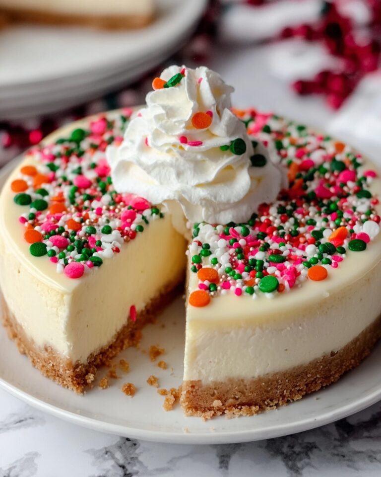 Christmas Sugar Cookie Cheesecake Recipe