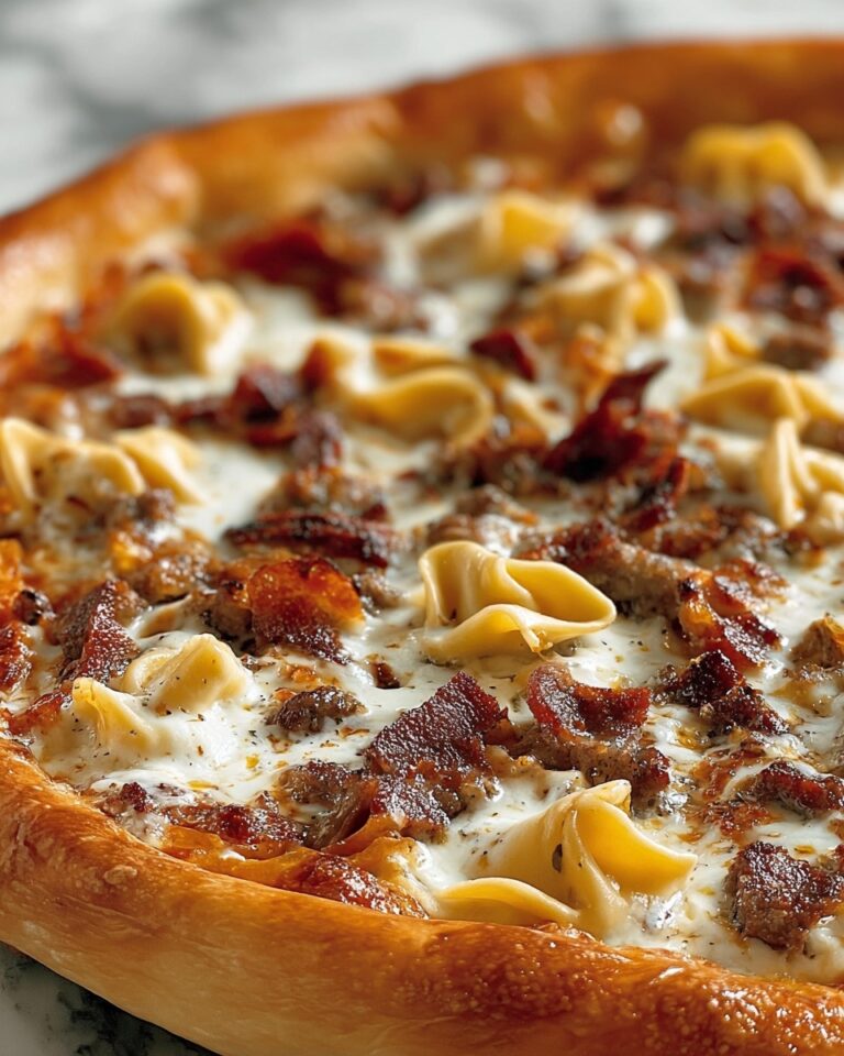 Meat Lovers Pizza Tortellini Recipe