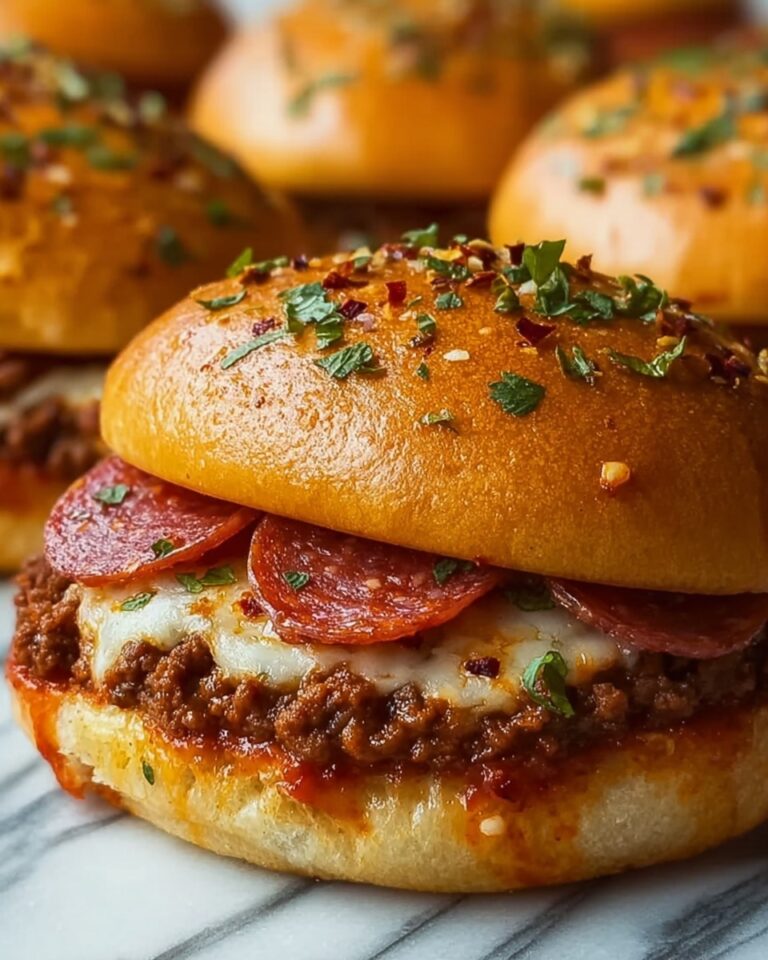 Pepperoni Pizza Sloppy Joes Recipe