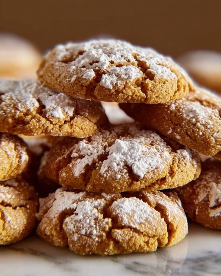 Pumpkin Crinkle Cookies Recipe