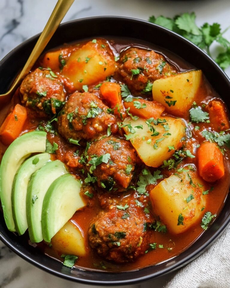 Mexican Meatball Soup Recipe