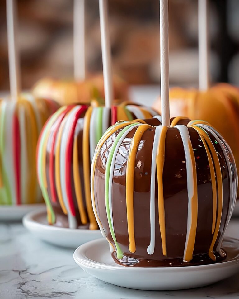 Striped Candy Apples Recipe