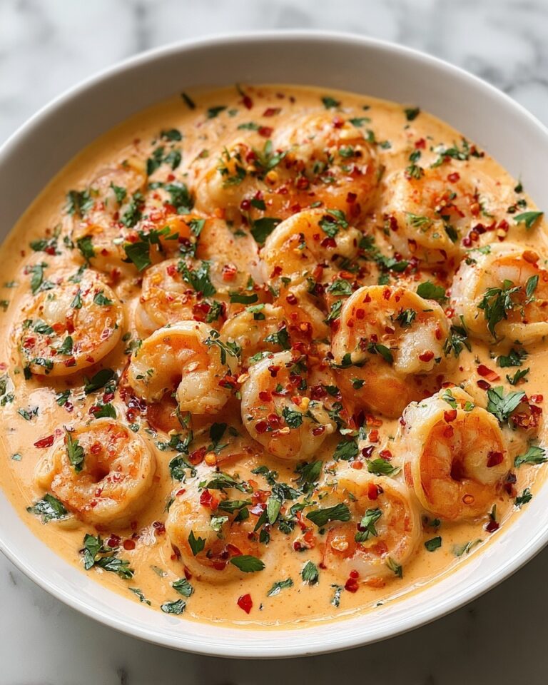 Succulent Shrimp in Creamy Garlic-Paprika Sauce Recipe