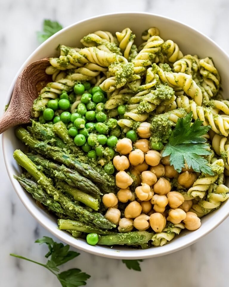 Green Goddess Pesto Pasta Salad Recipe