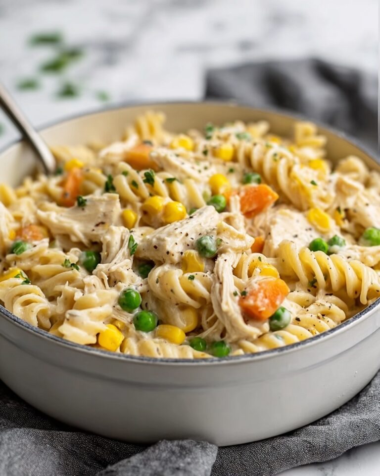 Chicken Pot Pie Pasta Recipe