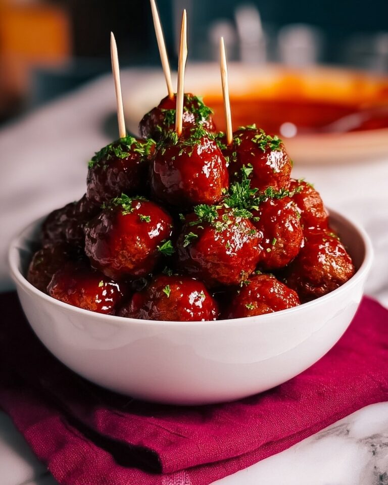 Hot Pepper Jelly Meatballs Recipe