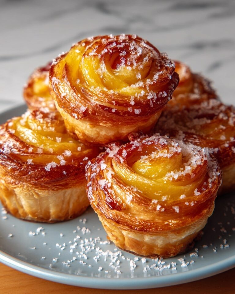 Peach Pie Cruffins Recipe