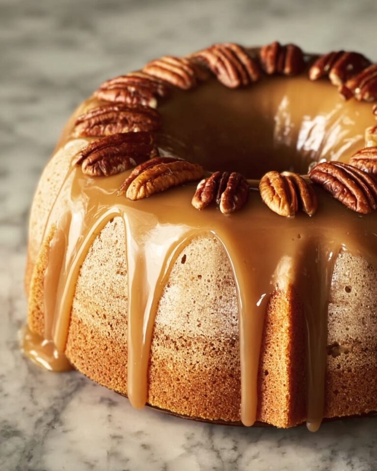 Pecan Praline Buttermilk Pound Cake Recipe
