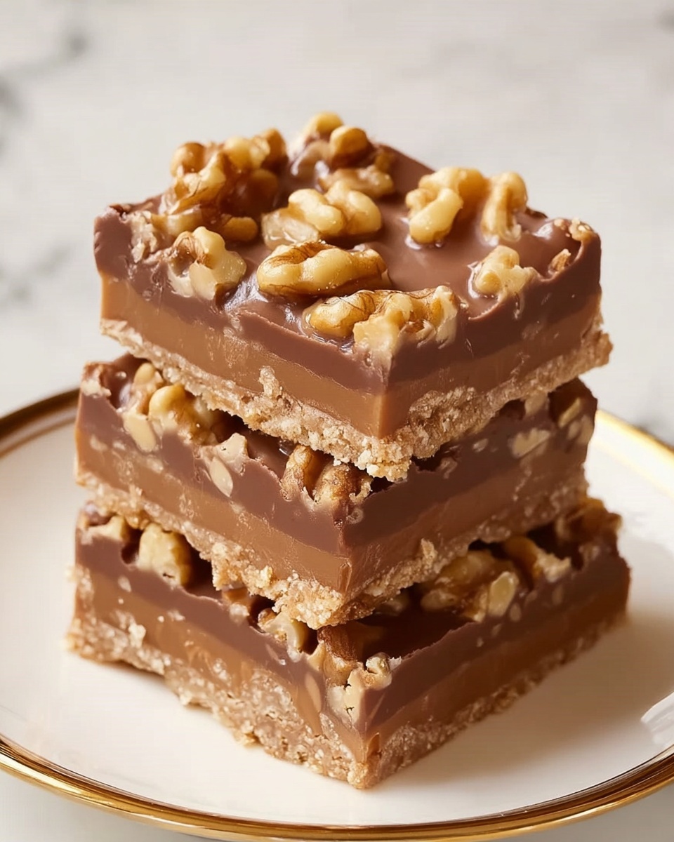 Easy Turtle Bars Recipe - Recipe Image