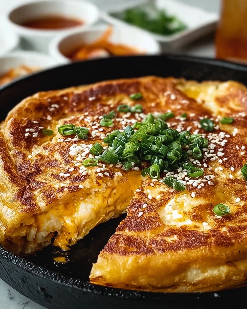 Korean Cheese Potato Pancakes Recipe - Recipe Image