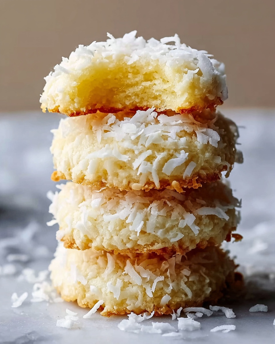 Lemon Coconut Heaven Cookies Recipe - Recipe Image